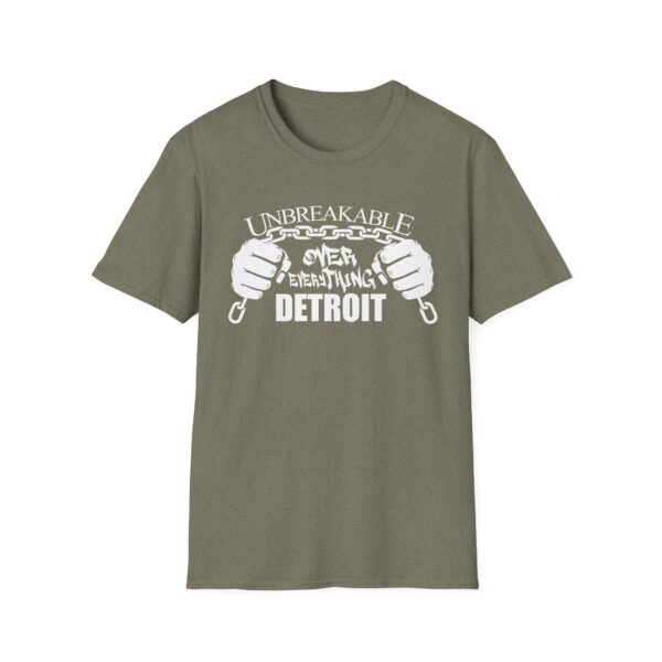 Unbreakable Detroit T-Shirt | Inspirational Apparel, Casual Wear, Gift for Him/Her, Motivational Tee, Fashion Statement - Image 13
