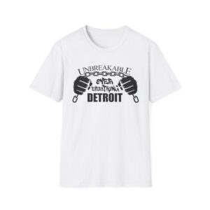Unbreakable Detroit T-Shirt | Inspirational Apparel, Casual Wear, Gift for Him/Her, Motivational Tee, Fashion Statement