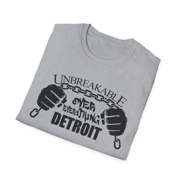 Unbreakable Detroit T-Shirt | Inspirational Apparel, Casual Wear, Gift for Him/Her, Motivational Tee, Fashion Statement - Image 12