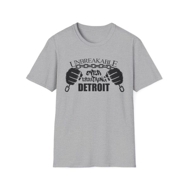 Unbreakable Detroit T-Shirt | Inspirational Apparel, Casual Wear, Gift for Him/Her, Motivational Tee, Fashion Statement - Image 9